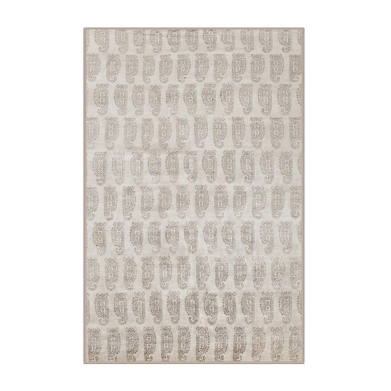 Tapis taupe / gris, Rectangle 2 pi x 4 pi