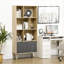 Sparta 180cm H x 80cm W Geometric Bookcase