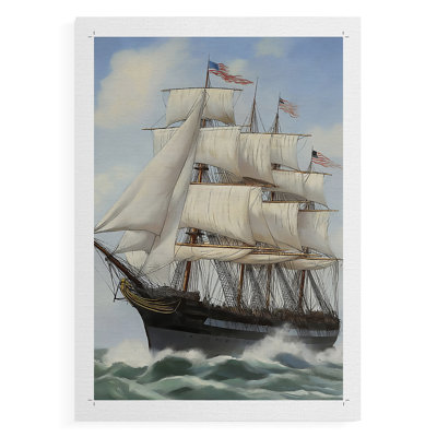 NAUTICAL Series LXVII -Canvas Print Only - NOT FRAMED