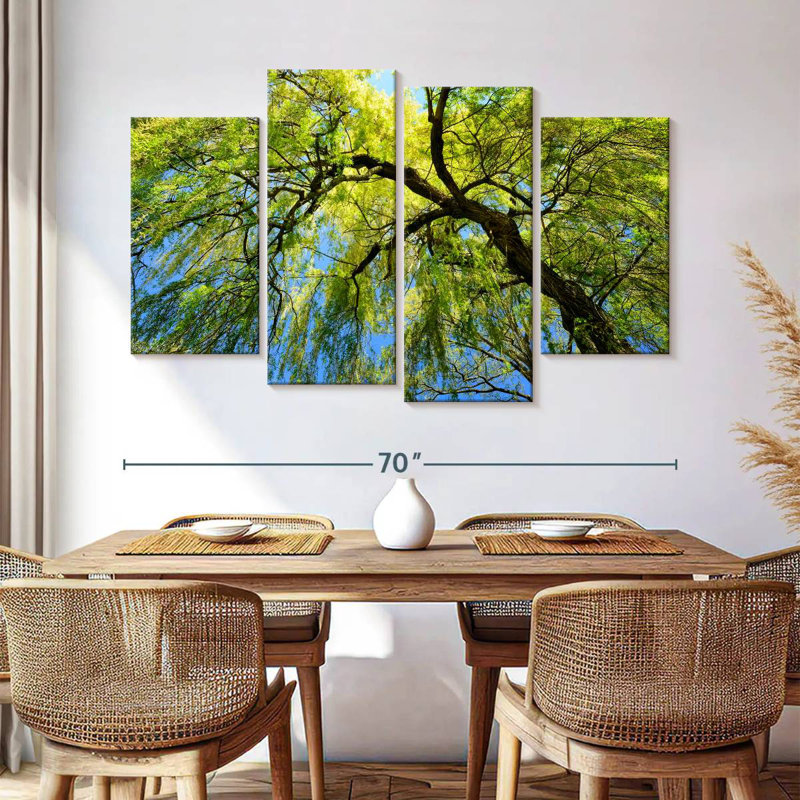 Harnek Under A Weeping Willow Tree, 42" H x 68" W