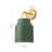 1-light Dimmable Armed Wall Sconce-180742388