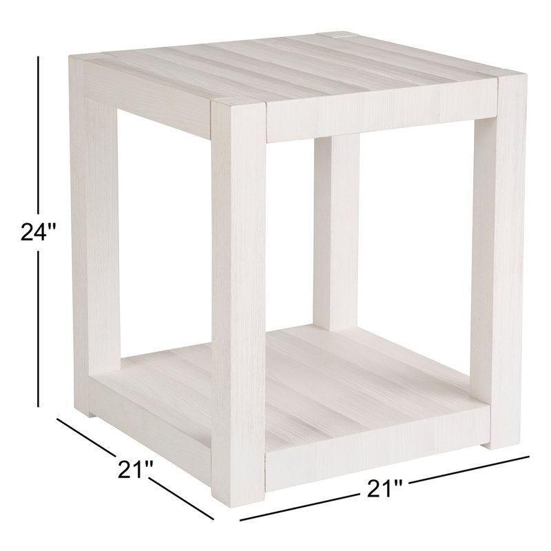Table de bout avec rangement Rosalie