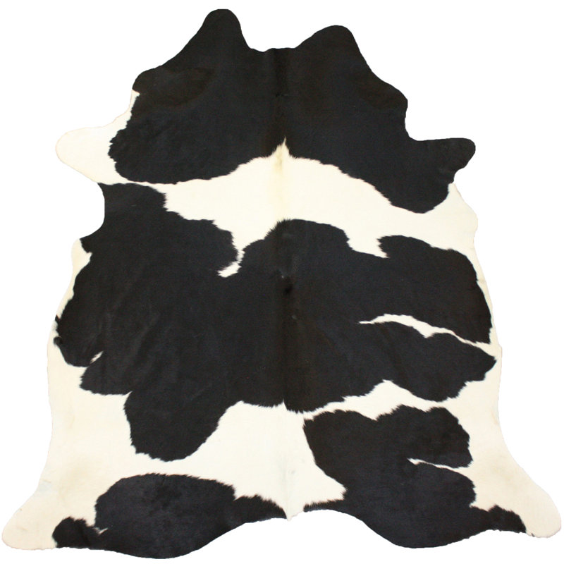 Alzada Cowhide Black Rug