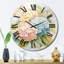Horloge murale rétro rétro-93380771