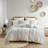 Cotton Printed Duvet Cover Set With Chenille-116403621-120642298