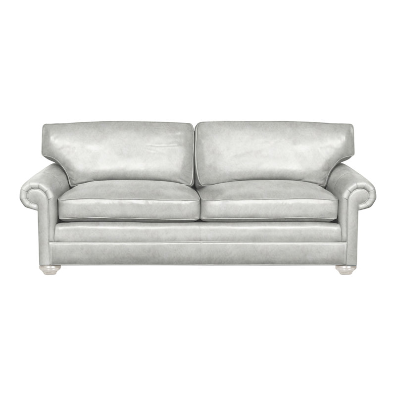 Main Street Loveseat, Gatsby Brown Sugar Genuine Leather, Casa Blanca