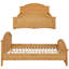 Pinnix Solid Wood Bed-27370096-27370109