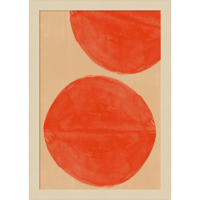 Pilla Separation by The MIUUS STUDIO Wood Framed Wall Art Print