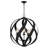 Blacksmith 5-Light Earth Black Pendant Light