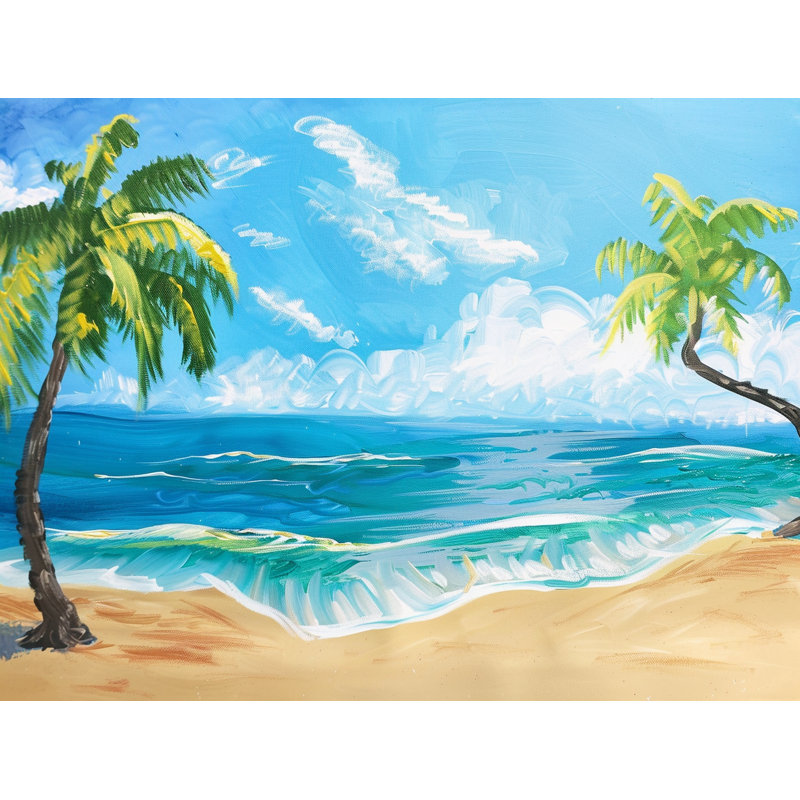 Coussin Trendy, H 14 po x l 14 po, Bleu / vert / brun clair