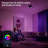 Kierstin LED Smart RGB Ceiling Spotlights Directional & Dimmable, Bluetooth APP Voice Control