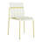 Alen Outdoor Striped Color Block Dining Chairs with PP Seats-1409251489