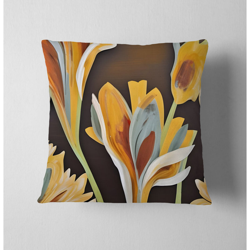 Coussin décoratif, Housse de coussin seulement - sans coussin, H 16 po x l 16 po