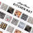 Multi-Size Paco Vintage Mosaic Kitchen Mat Tile Design, Ideal For Homeowners & Renters-90558593-90558592