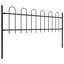 Celinda Black Metal Fence Panels Included-1652485858