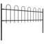 Eladia Black Metal Fence Panels Included-2012794487