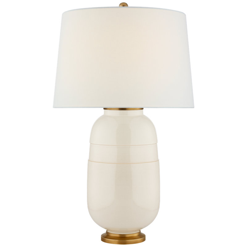 Newcomb Table Lamp, Ivory
