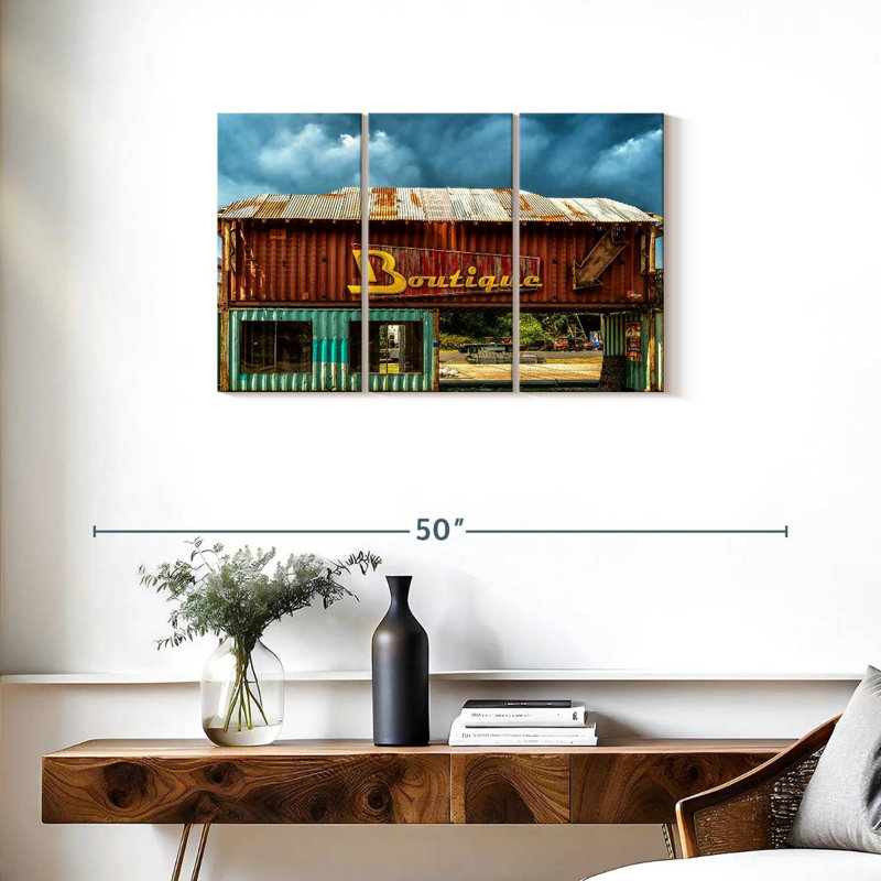 Lelar Western Container Boutique, 20" H x 33" W