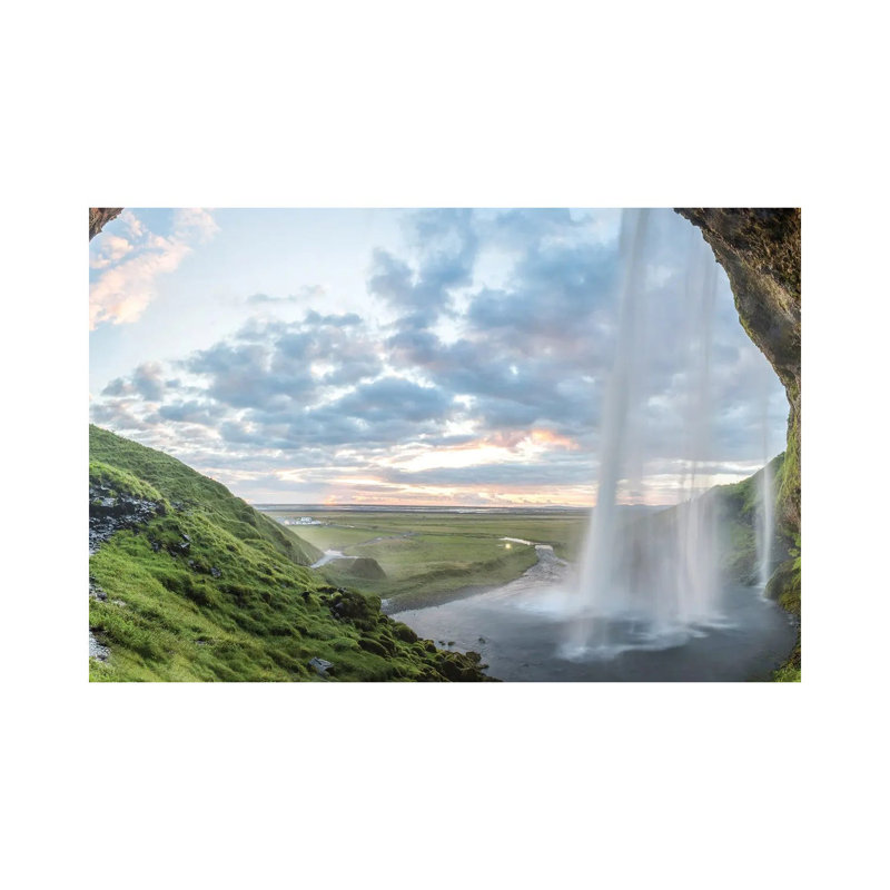Seljalandsfoss by Fabian Fortmann - Wrapped Canvas Gallery-Wrapped Canvas Giclée, 20.32 cm H x 30.48 cm W