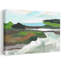 «Vibrant River Landscape Abstract Peaceful Serene Landscape Nature», art mural-404893356