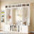 4-in-1 Multi-functional Hall Tree With Coat Rack, Bench, Shoe Cubbies And Open Compartments-43828777