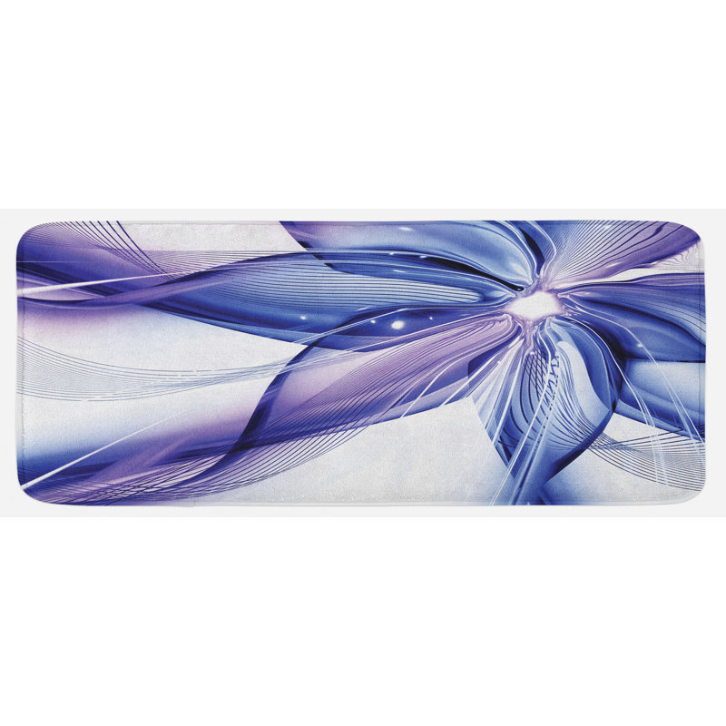 Tapis de cuisine abstrait