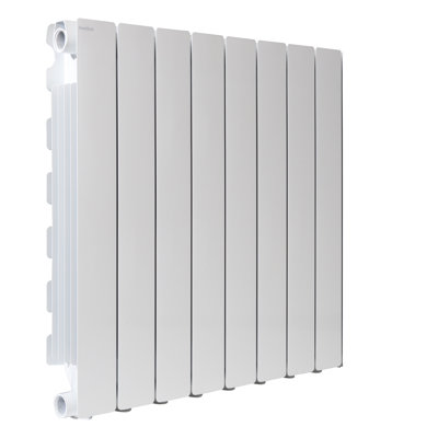 Blitz Hydronic Radiant Radiator Heater with Wall Bracket