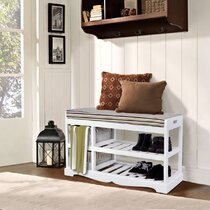 Portable Luxury Shoe Bench Wood Storage Design Save Space Entryway Shoe  Cabinets Modern Simple Scarpiere Home