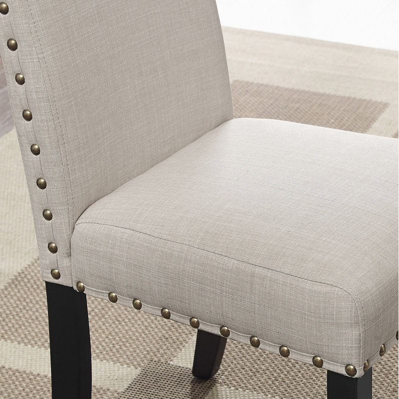Ensemble de salle à manger Amisos, table à manger en épingle à cheveux avec chaises, 3 options de couleur, Beige