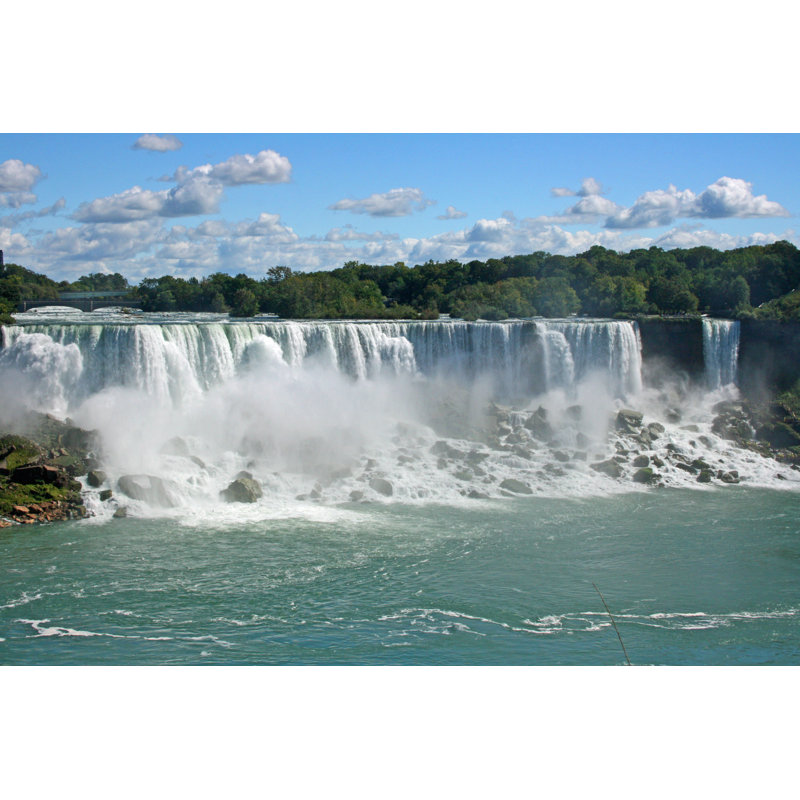 American Niagara Falls by M-kojot - Wrapped Canvas Print, 30cm H x 46cm W x 3.8cm D