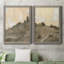Toile encadrée haut de gamme Hillside-1397362919-1397362915