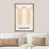 Cadre flottant blanc