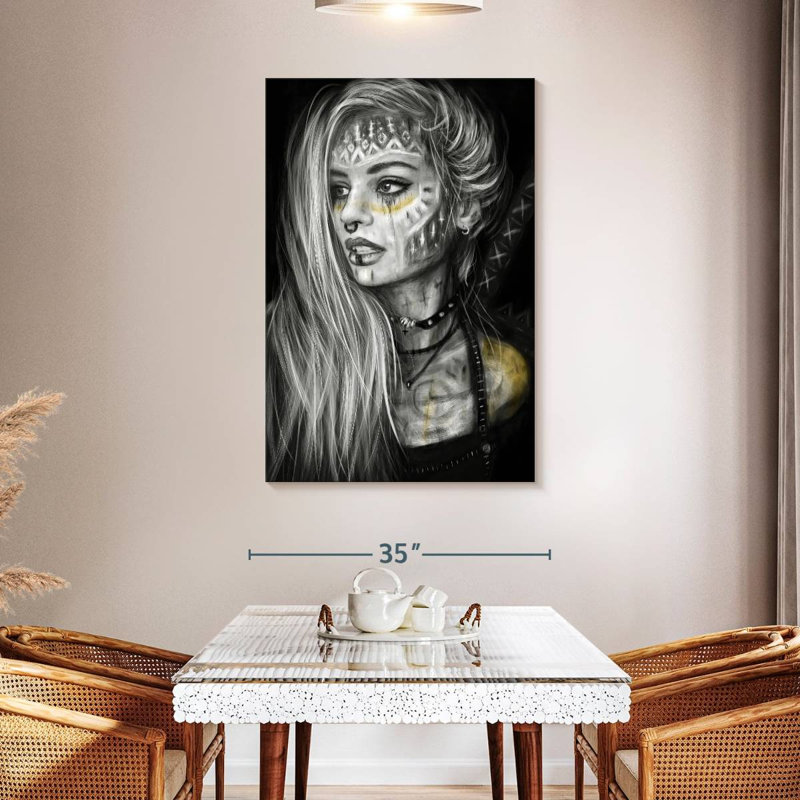 Thrive And Conquer, 48" H x 32" W