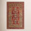 Laughlin Wool Oriental Area Rug in Red/Beige-2022945223