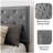 Aleiny Velvet Bed with Adjustable Upholstered Headboard-436444926-436444920