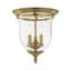 Plafonnier encastré 3 lumières 11,5 po Aaven-16518478