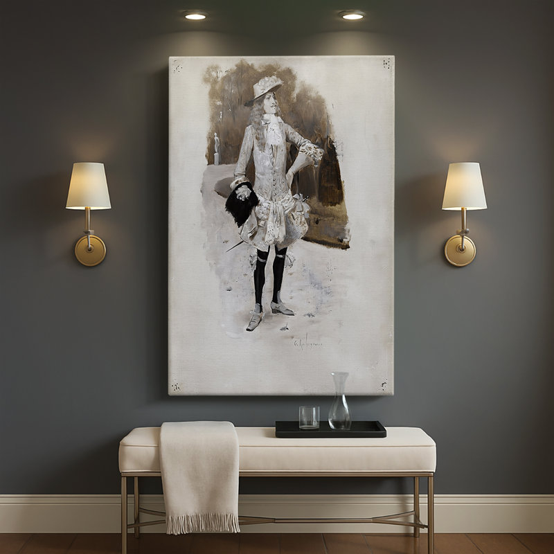 «Lord David Dirry-Moir» par George Rochegrosse, 32 x 48