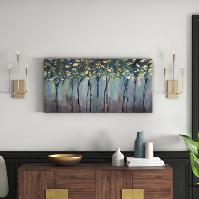 Dark Mists by Parvez Taj - Wrapped Canvas Painting