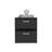Nightstand Chequered, Two Drawers-1493590966