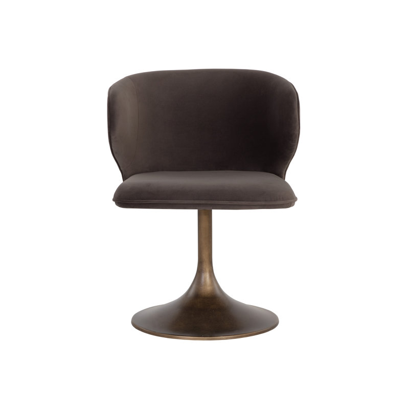 Simone Upholstered Dining Chair, Gray