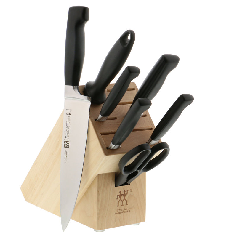Zwilling Four Star Anniversary 8-piece Knife Block Set