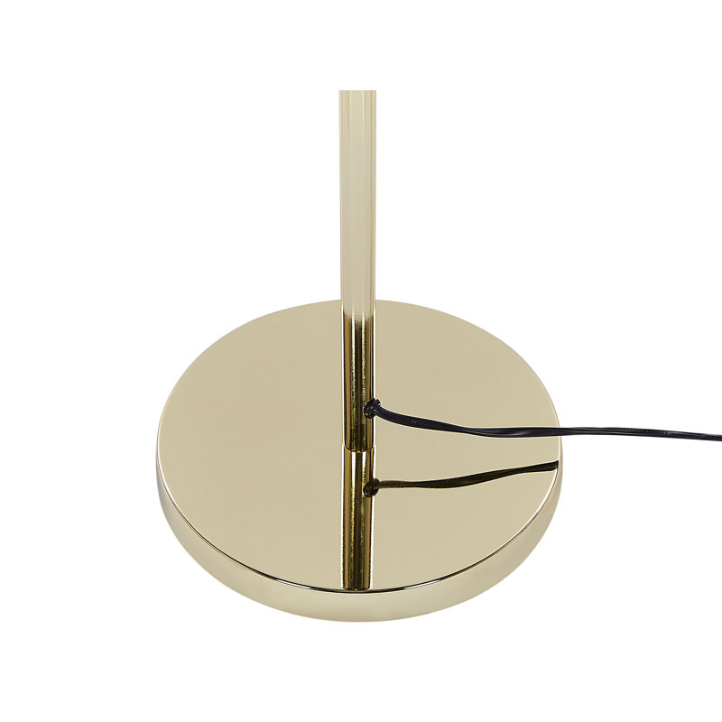 Aakanksha 148cm Traditional Floor Lamp, Gold, Gold