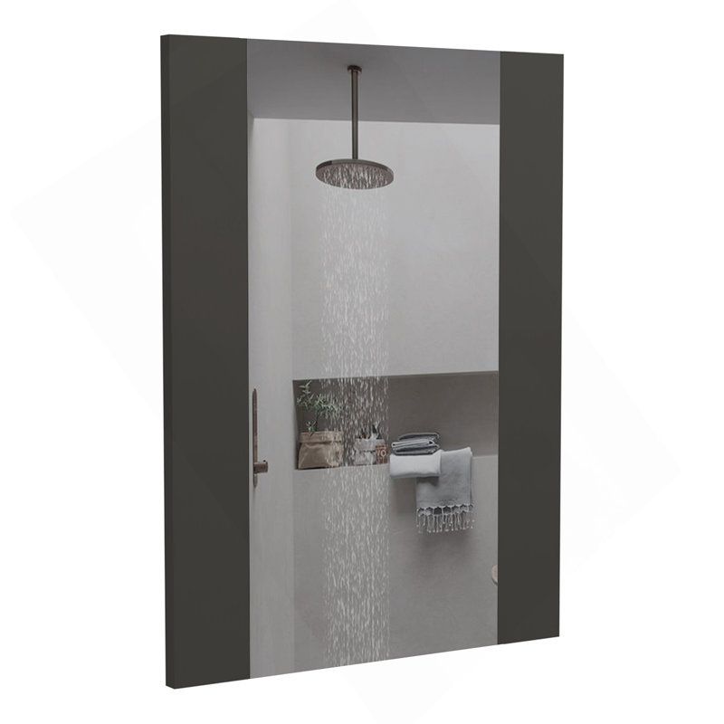 Miroir Madrid, forme rectangulaire, miroir - noir
