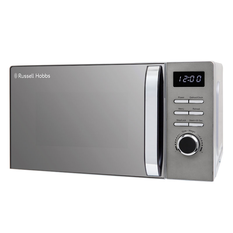 Russell Hobbs Rhmd832b Distinctions 20 Litre Stainless Steel Digital Microwave, Titanium 