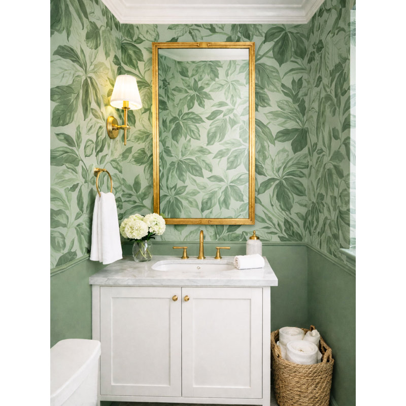 Elle Mirror, Black/Gold