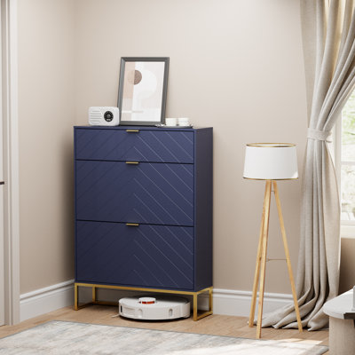 16 Pair Shoe Storage Cabinet