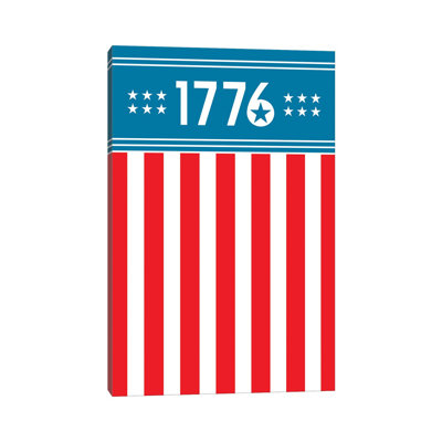 1776, America by Benton Park Prints - Print on Canvas