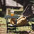 Wood Patio Folding Side Table-1422700446