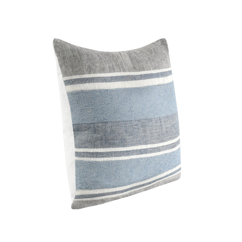 Coussin décoratif en lin Capri 22 po Lima