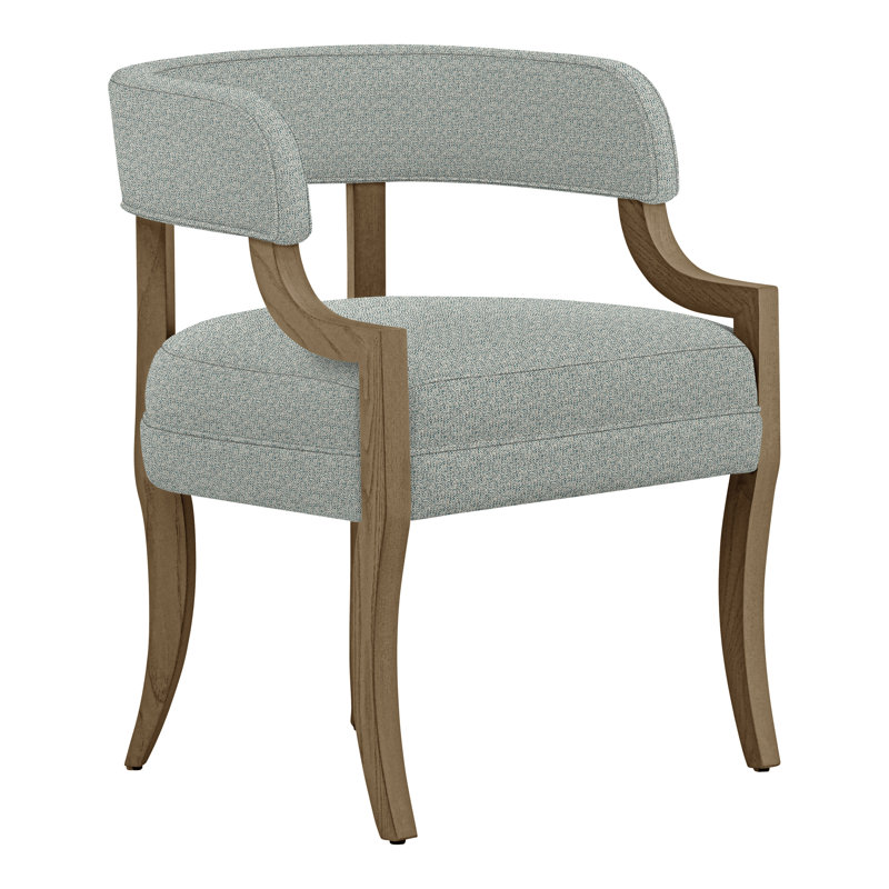 Otisco By Thom Filicia Upholstered Armchair, Tuck Water, Hampton